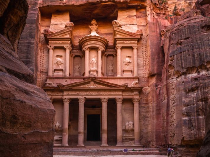 The Treasury at Petra.